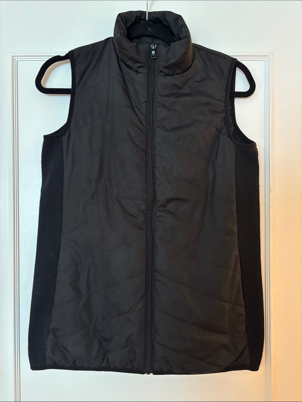 Motherhood Maternity Black Quilted Sleeveless Puffer Vest